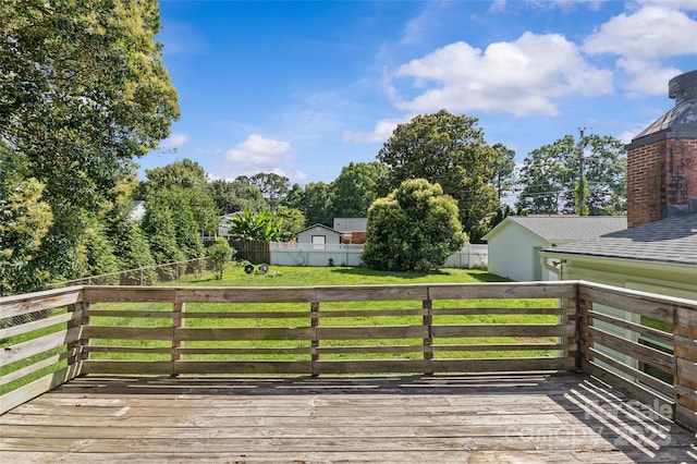 2000 Townsend Ave, Charlotte, NC 28205 - view of wooden deck