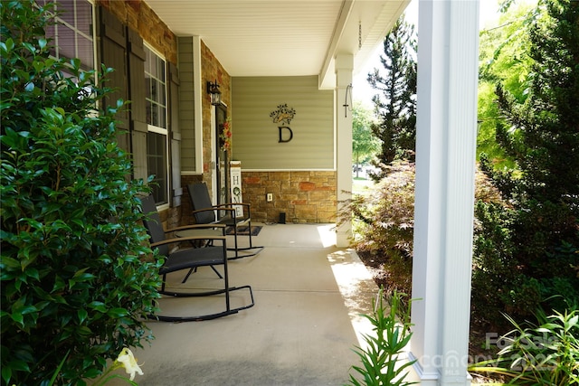 4003 Northerly Island Ct, Gastonia, NC 28056 - view of covered porch