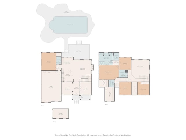 6523 Alba Rose Ln, Huntersville, NC 28078 - view of floor plan / room layout