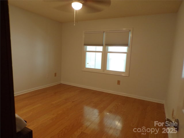 833 21st Ave NE Unit 833, Hickory, NC 28601 - unfurnished room with light wood-type flooring and a ceiling fan