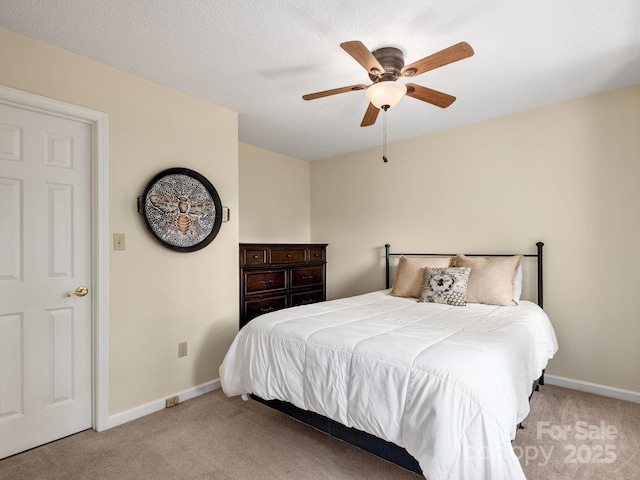 345 Bob Barnwell Rd, Fletcher, NC 28732 - carpeted bedroom with baseboards and ceiling fan