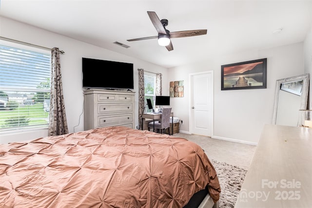 1117 Laurel Woods Dr, Gastonia, NC 28052 - bedroom with carpet flooring and ceiling fan