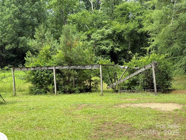 2350 Grubb Ferry Rd, Salisbury, NC 28144 - view of yard with a forest view