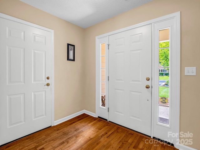 114 Fairway View Dr, Etowah, NC 28729 - foyer featuring wood finished floors and baseboards