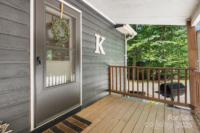37 Poplar Dr, Rosman, NC 28772 - deck featuring grilling area