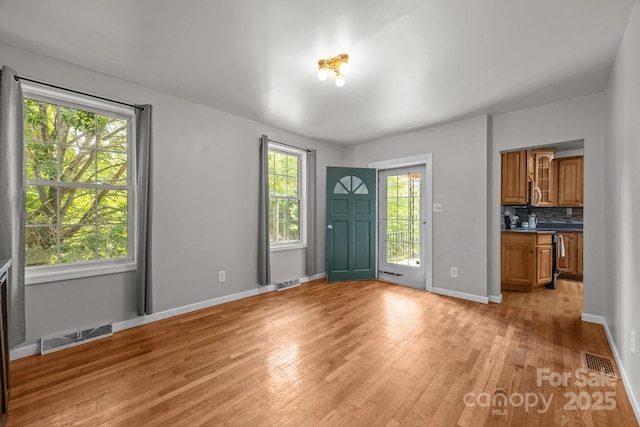 2 Enka Orchard St Unit 21A, Candler, NC 28715 - entryway featuring light wood-type flooring and baseboards
