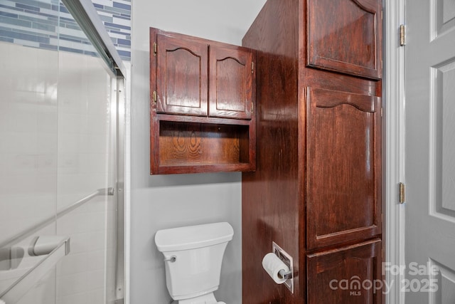 2 Enka Orchard St Unit 21A, Candler, NC 28715 - bathroom with toilet and a shower stall