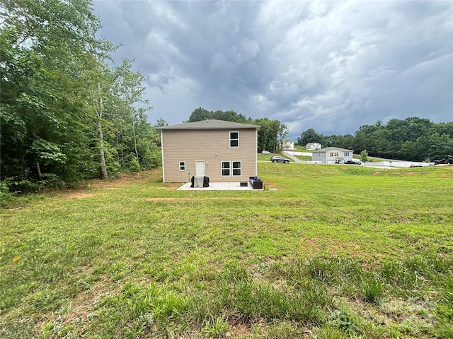 1916 Country Way, Hickory, NC 28601 - rear view of property with a patio and a yard