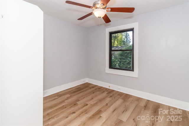 13414 Central Ave, Huntersville, NC 28078 - unfurnished room featuring wood finished floors and a ceiling fan