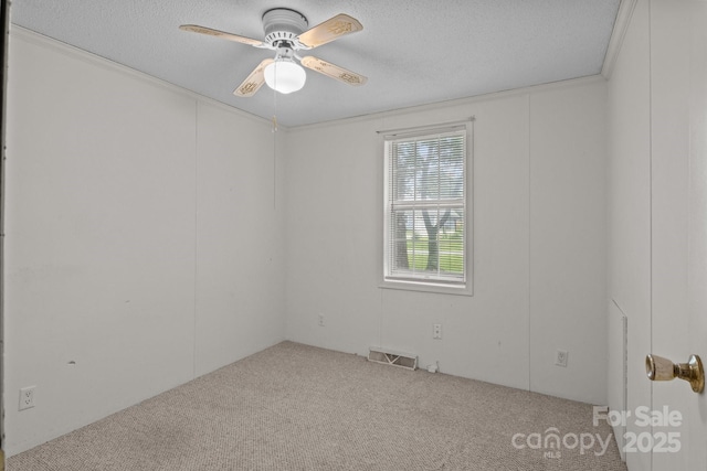 200 Southwood Park Rd, Mooresville, NC 28117 - unfurnished room featuring carpet floors, a ceiling fan, and a textured ceiling