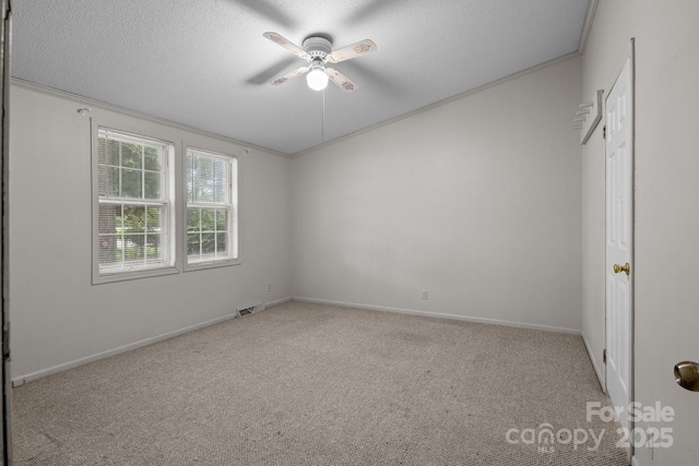200 Southwood Park Rd, Mooresville, NC 28117 - unfurnished room with ceiling fan, carpet flooring, and a textured ceiling