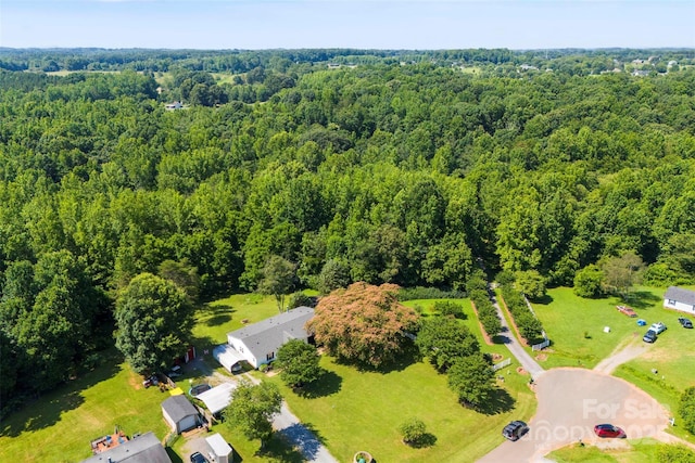 5425 Creek Run Ct, Kings Mountain, NC 28086 - drone / aerial view of a heavily wooded area