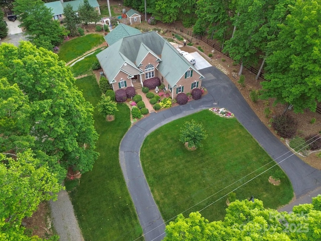 2400 Saint John Rd, East Bend, NC 27018 - view from above of property