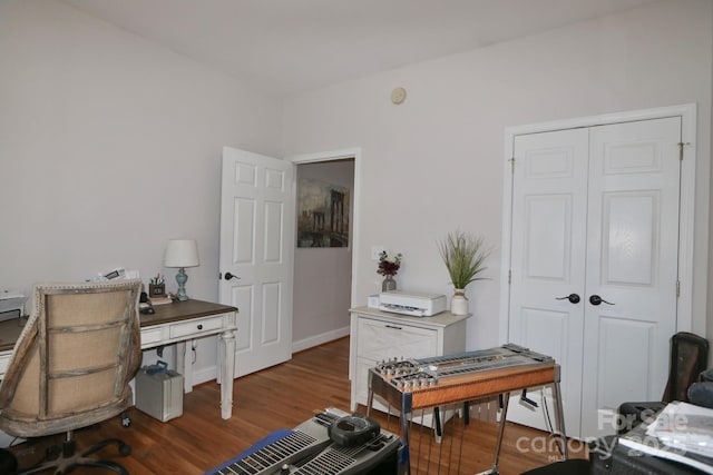 2400 Saint John Rd, East Bend, NC 27018 - home office with wood finished floors