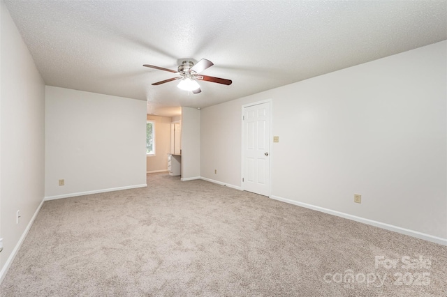 7008 Wannamaker Ln, Charlotte, NC 28226 - carpeted spare room featuring ceiling fan and baseboards