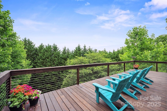 3381 Stones Throw Dr, Valdese, NC 28690 - view of deck