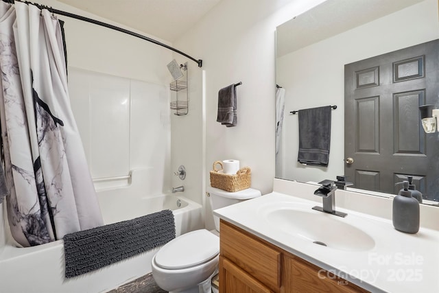 3381 Stones Throw Dr, Valdese, NC 28690 - full bathroom with shower / tub combo with curtain and vanity