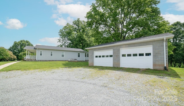 4879 Denton Chapel Rd, Morganton, NC 28655 - view of detached garage