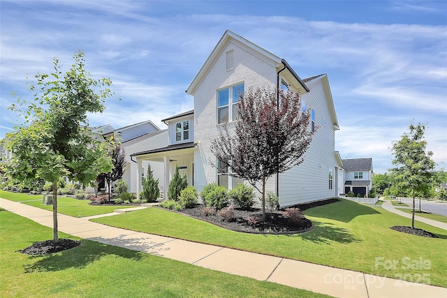 5129 Whitman Ave, Matthews, NC 28105 - view of front of property featuring a front yard