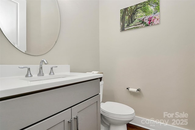 5129 Whitman Ave, Matthews, NC 28105 - bathroom with vanity and wood finished floors