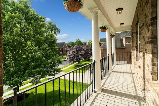 1812 Mill Chase Ln, Waxhaw, NC 28173 - view of covered porch