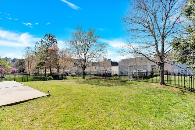 2275 Laurens Dr, Concord, NC 28027 - fenced backyard with a patio