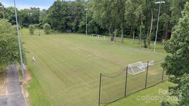 1011 Westbrook Dr Unit A, Charlotte, NC 28202 - view of yard with a sport area