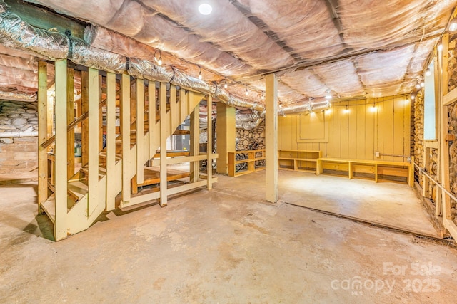 99 Little Oak St, Canton, NC 28716 - view of unfinished basement