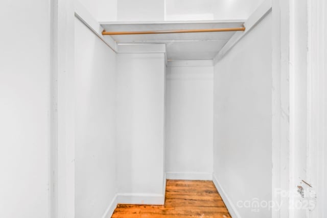 99 Little Oak St, Canton, NC 28716 - spacious closet with wood finished floors