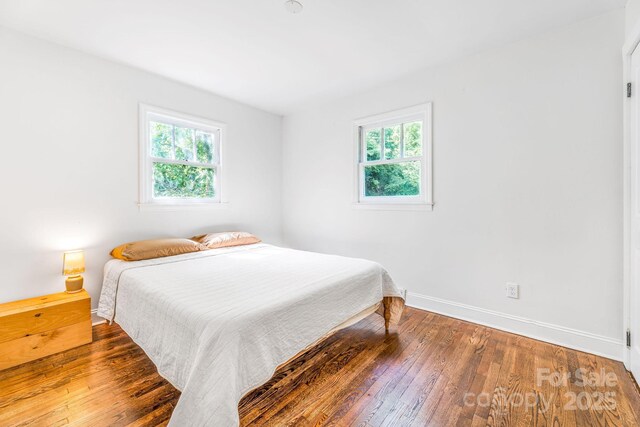 99 Little Oak St, Canton, NC 28716 - bedroom featuring multiple windows and wood-type flooring