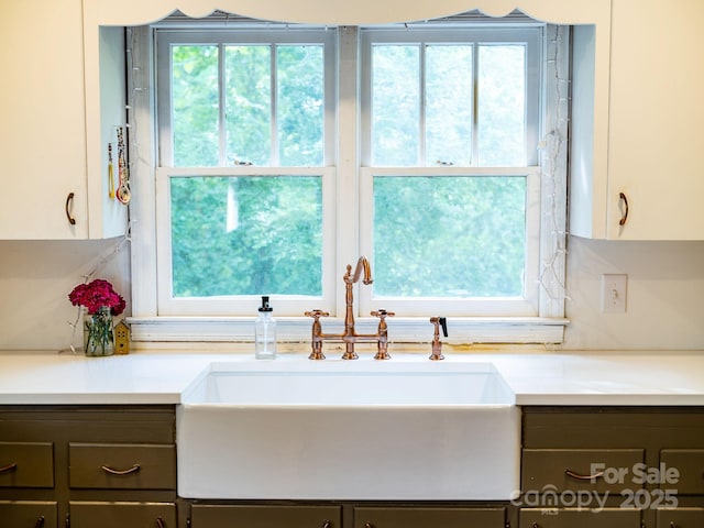 99 Little Oak St, Canton, NC 28716 - kitchen featuring plenty of natural light and white cabinetry