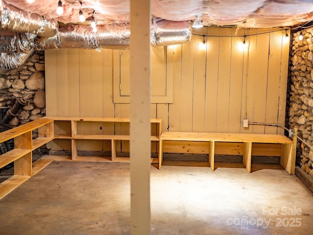 99 Little Oak St, Canton, NC 28716 - unfinished below grade area with a sauna