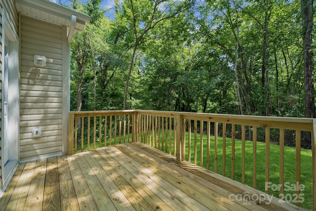 54 Reed St NE, Concord, NC 28025 - wooden deck featuring a yard