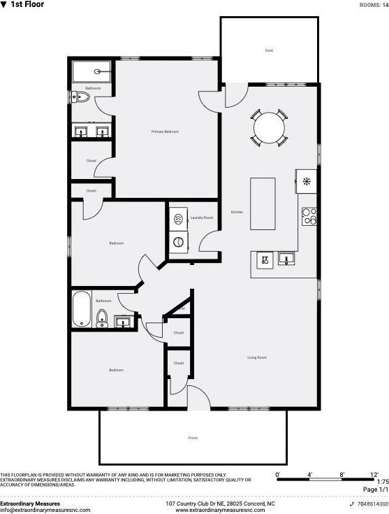 54 Reed St NE, Concord, NC 28025 - view of room layout