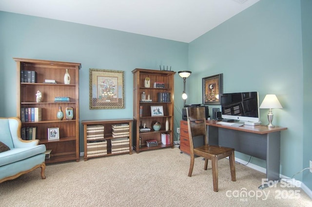 9792 Ravenscroft Ln NW, Concord, NC 28027 - carpeted office featuring baseboards