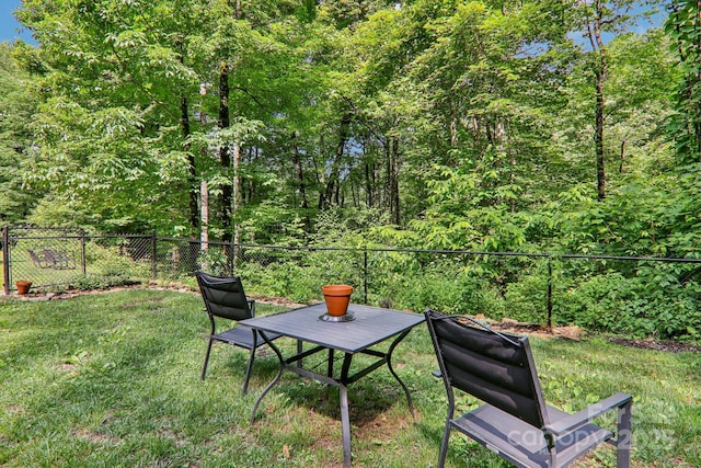 2171 Black Rock Rd, Cherokee, NC 28719 - view of yard with a forest view