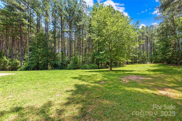 168 Blue Ridge Trl, Mooresville, NC 28117 - view of green lawn featuring a view of trees