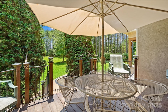 168 Blue Ridge Trl, Mooresville, NC 28117 - deck with outdoor dining area