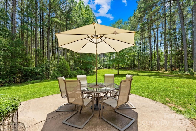 168 Blue Ridge Trl, Mooresville, NC 28117 - view of patio / terrace with outdoor dining space