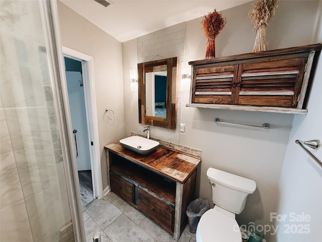 5017 Celeste Ct, Charlotte, NC 27609 - bathroom with vanity and tile patterned flooring