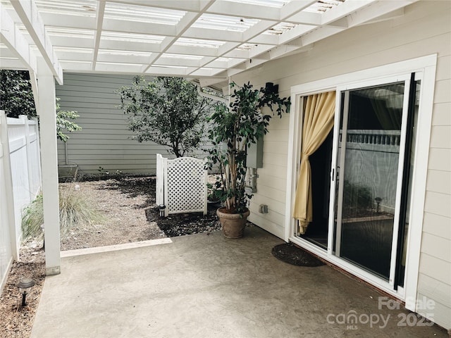 5017 Celeste Ct, Charlotte, NC 27609 - view of patio with a pergola