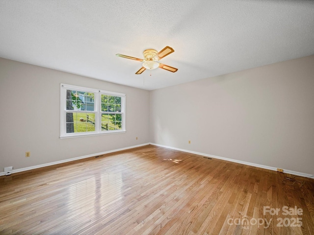 2020 Dawnshire Dr, Gastonia, NC 28054 - unfurnished room with ceiling fan and light wood finished floors