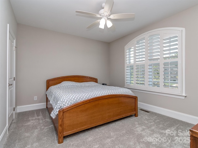 1011 Golden Bell Dr, Waxhaw, NC 28173 - bedroom with carpet flooring and ceiling fan