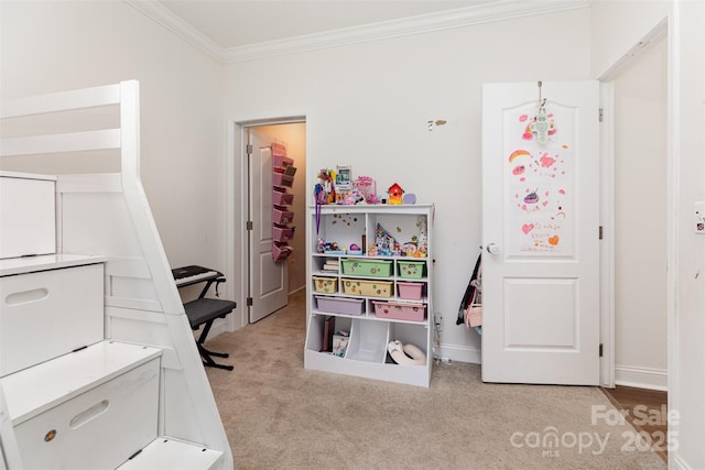 1593 Bloomfield Rd, Rock Hill, SC 29732 - carpeted bedroom featuring ornamental molding and baseboards