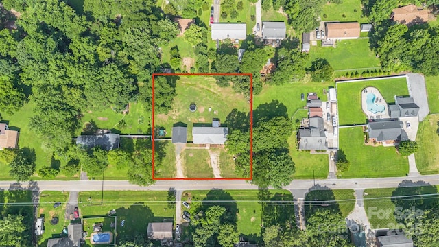1593 Bloomfield Rd, Rock Hill, SC 29732 - aerial view of residential area featuring property parcel outlined