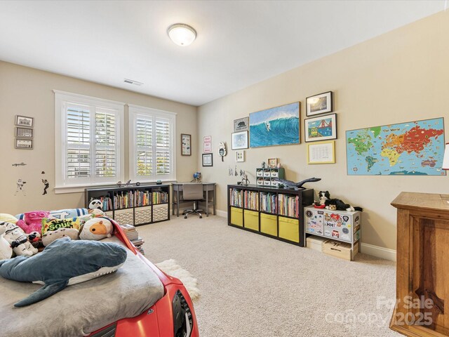 612 Ideal Way, Charlotte, NC 28203 - carpeted bedroom featuring baseboards