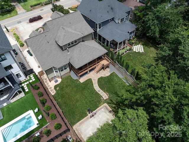 612 Ideal Way, Charlotte, NC 28203 - aerial view