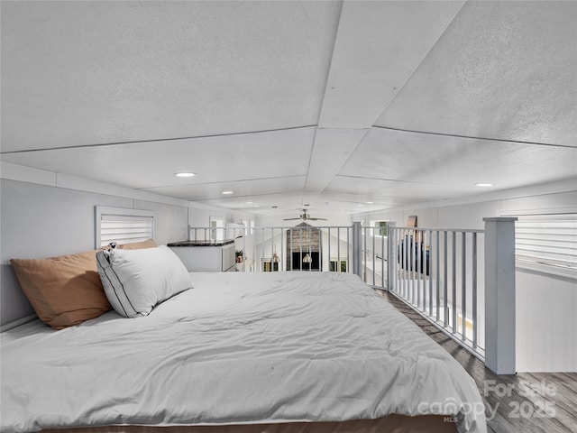 14715 Cruso Rd, Canton, NC 28716 - bedroom featuring wood finished floors and recessed lighting