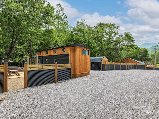 14715 Cruso Rd, Canton, NC 28716 - view of garage