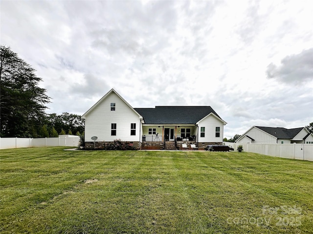 4282 Brandy Creek Ct, Clover, SC 29710 - back of property featuring crawl space and a patio